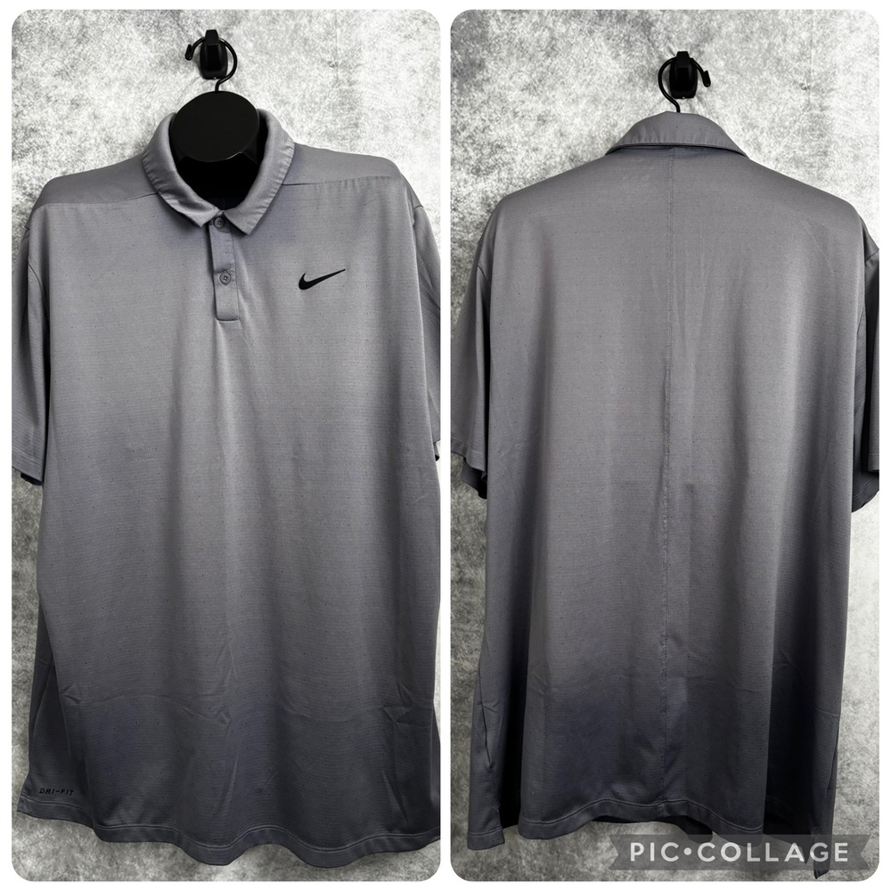 Bundle Lot of 7 Nike Dri Fit Golf Short Sleeve Performance Polo Shirts Size XXL - Picture 4 of 10